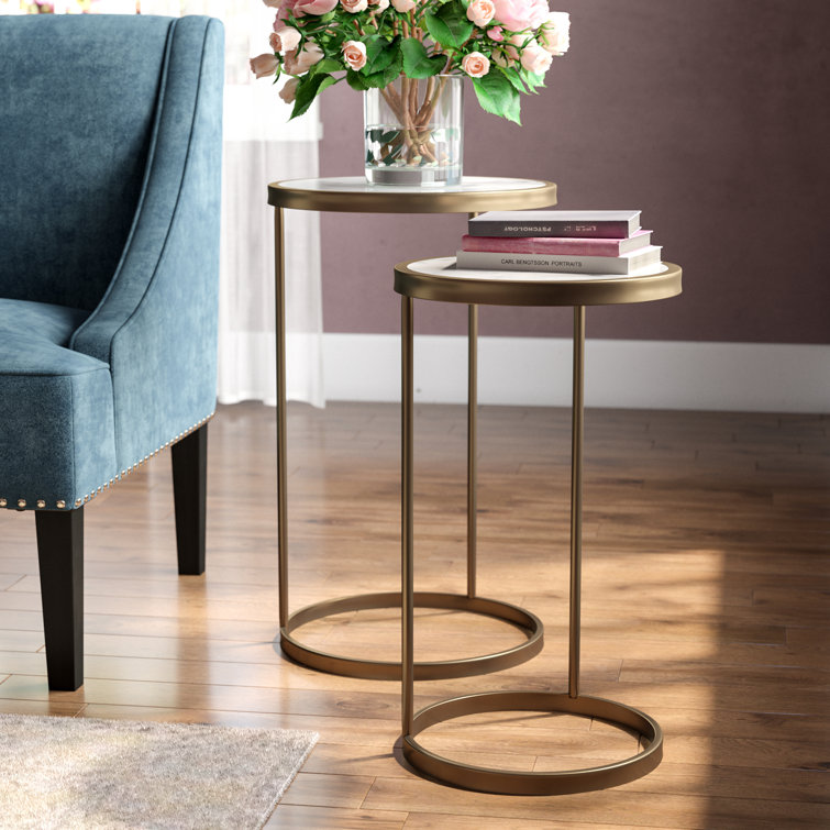 Orren Ellis Roark C Table Nesting Tables & Reviews Wayfair
